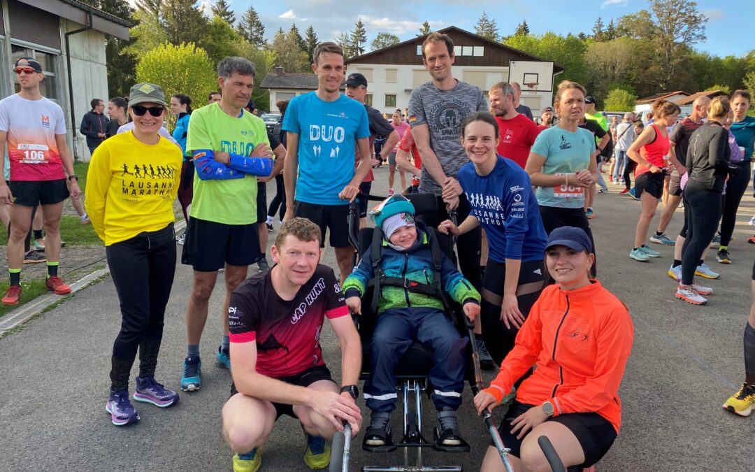 Joëlettes en action 